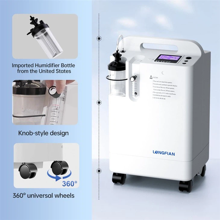 Home Oxygen Machine O2 Concentrator PSA 5L Oxygen Generator With High Oxygen Concentration 93% price