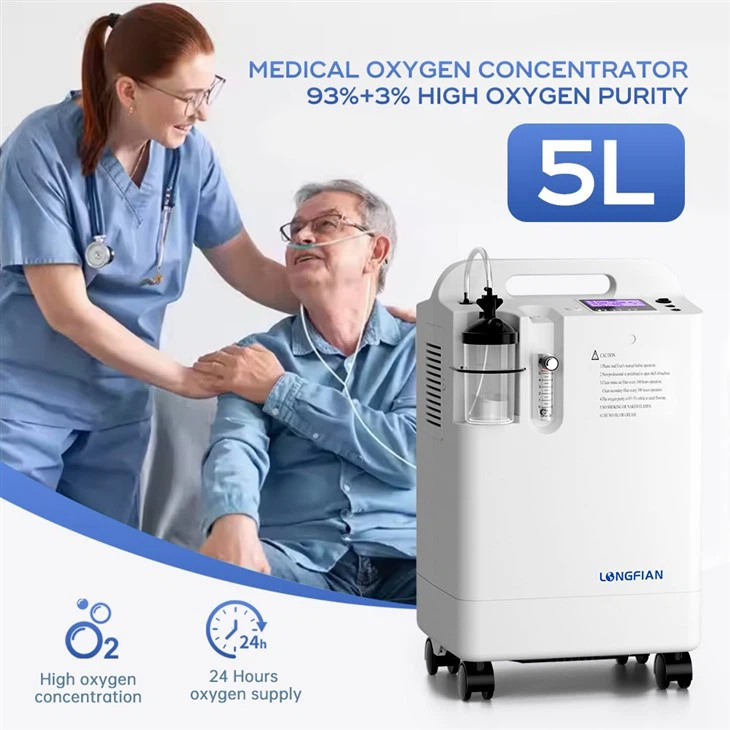 Home Oxygen Machine O2 Concentrator PSA 5L Oxygen Generator With High Oxygen Concentration 93% price