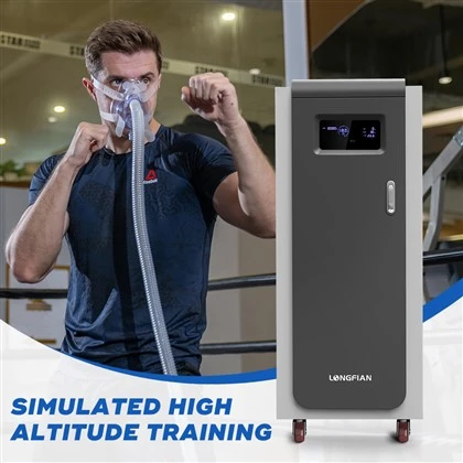 IHT IHHT Device 20L išmanusis hipoksinis generatorius su dideliu ekranu O2/CO2 koncentracijos aukštis ir Spo2 skirtas namų mankštai