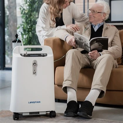 Nešiojamas Homecare COPD O2 koncentratorius